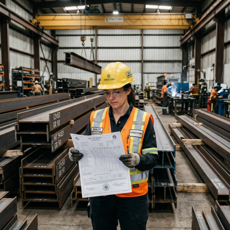 Pentingnya Sertifikasi Mill Test Report (MTR) dalam Pengadaan Besi Baja Proyek